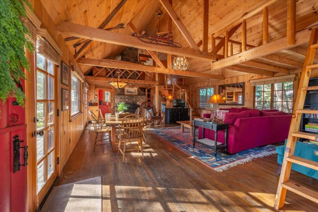 Coziest Cabin In Tahoe W Stone Fireplace Comfy Beds Close To Slopes & Lake Carnelian Bay エクステリア 写真