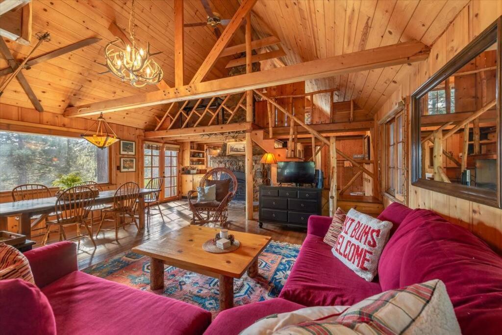 Coziest Cabin In Tahoe W Stone Fireplace Comfy Beds Close To Slopes & Lake Carnelian Bay エクステリア 写真