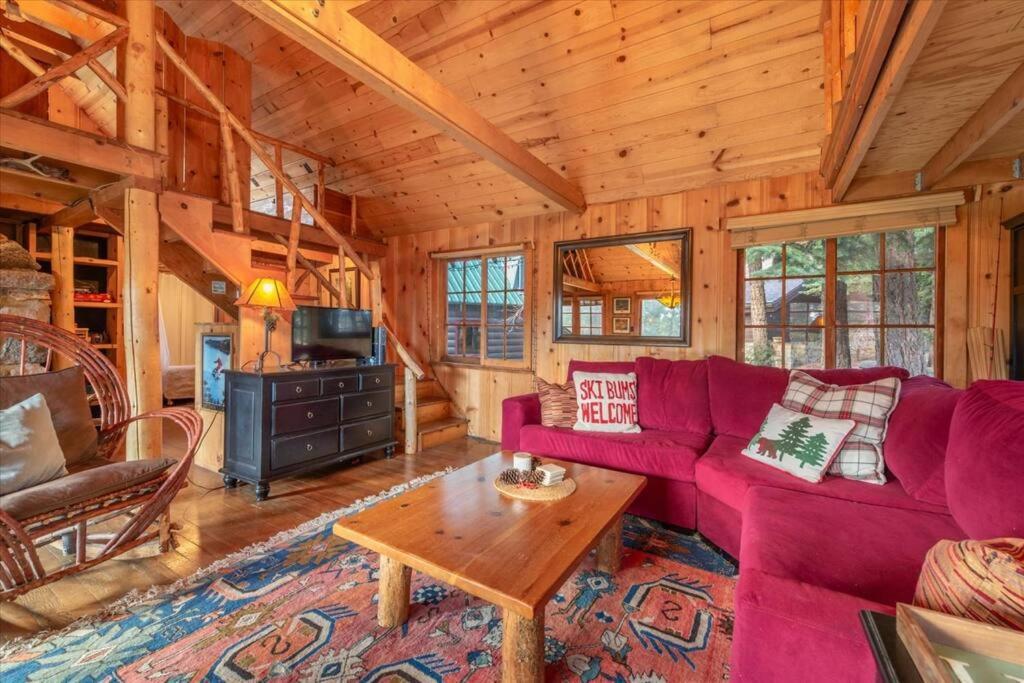 Coziest Cabin In Tahoe W Stone Fireplace Comfy Beds Close To Slopes & Lake Carnelian Bay エクステリア 写真